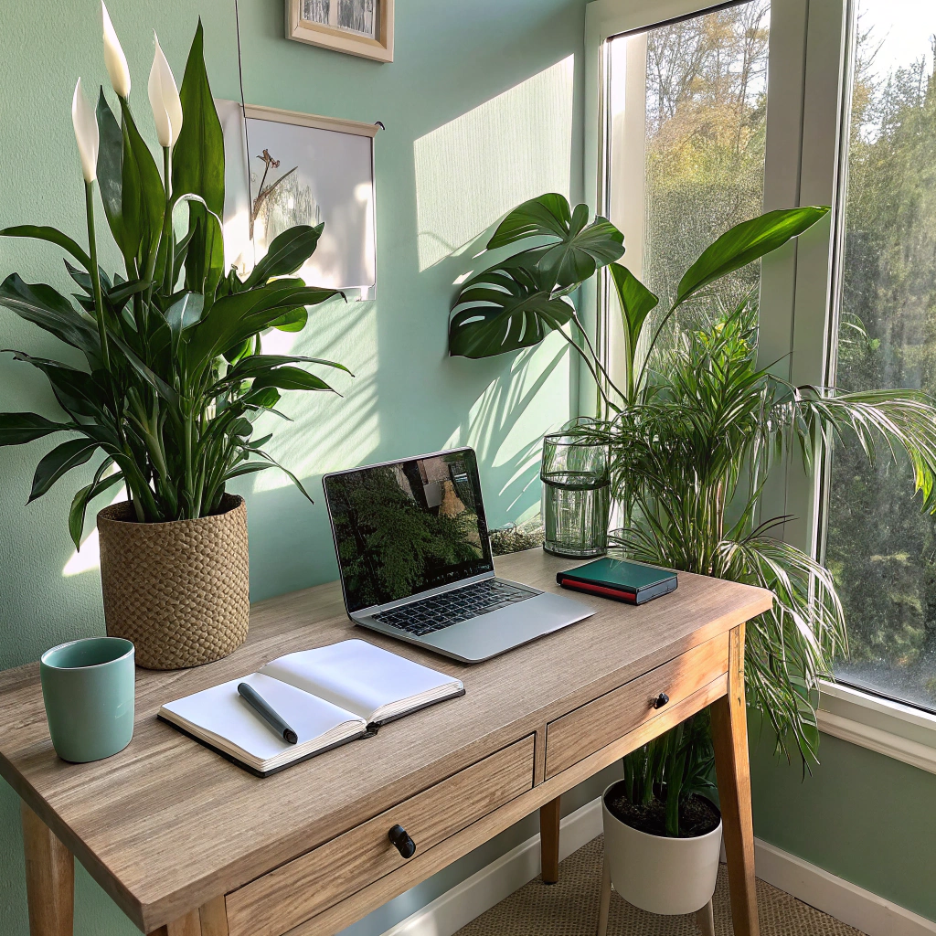 15. Plant-Powered Desk Environment