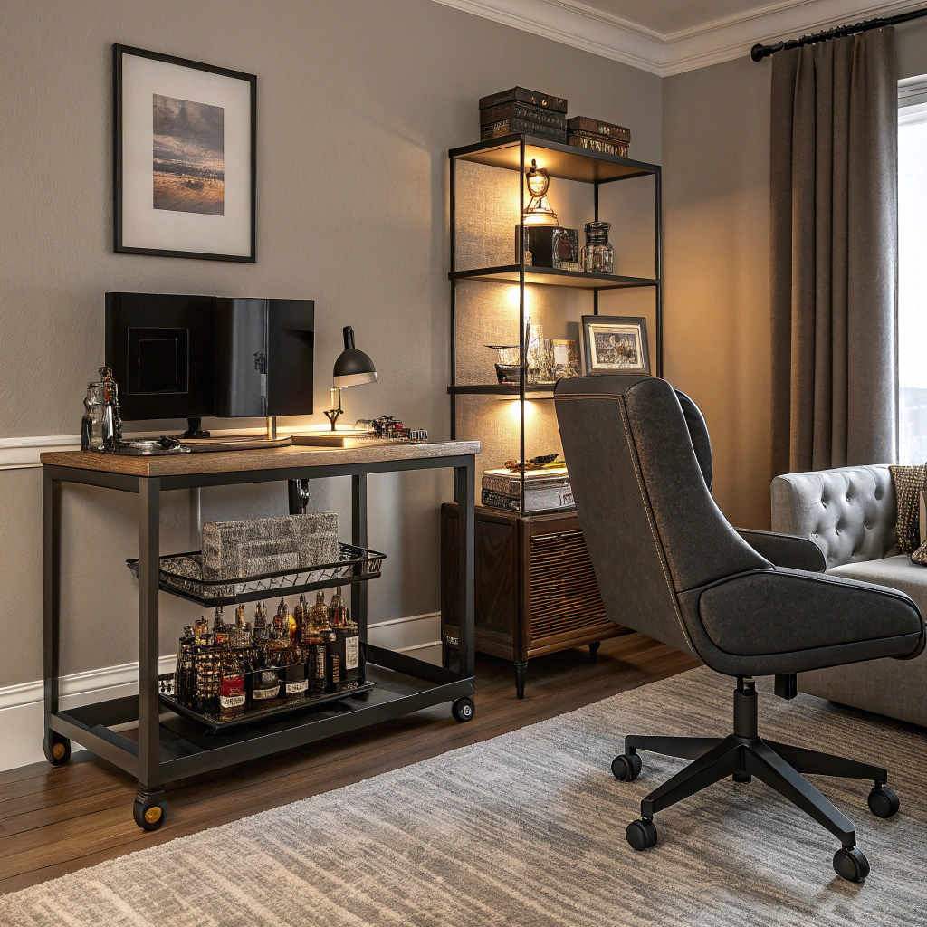 20. The Ultimate Bar and Office Combo