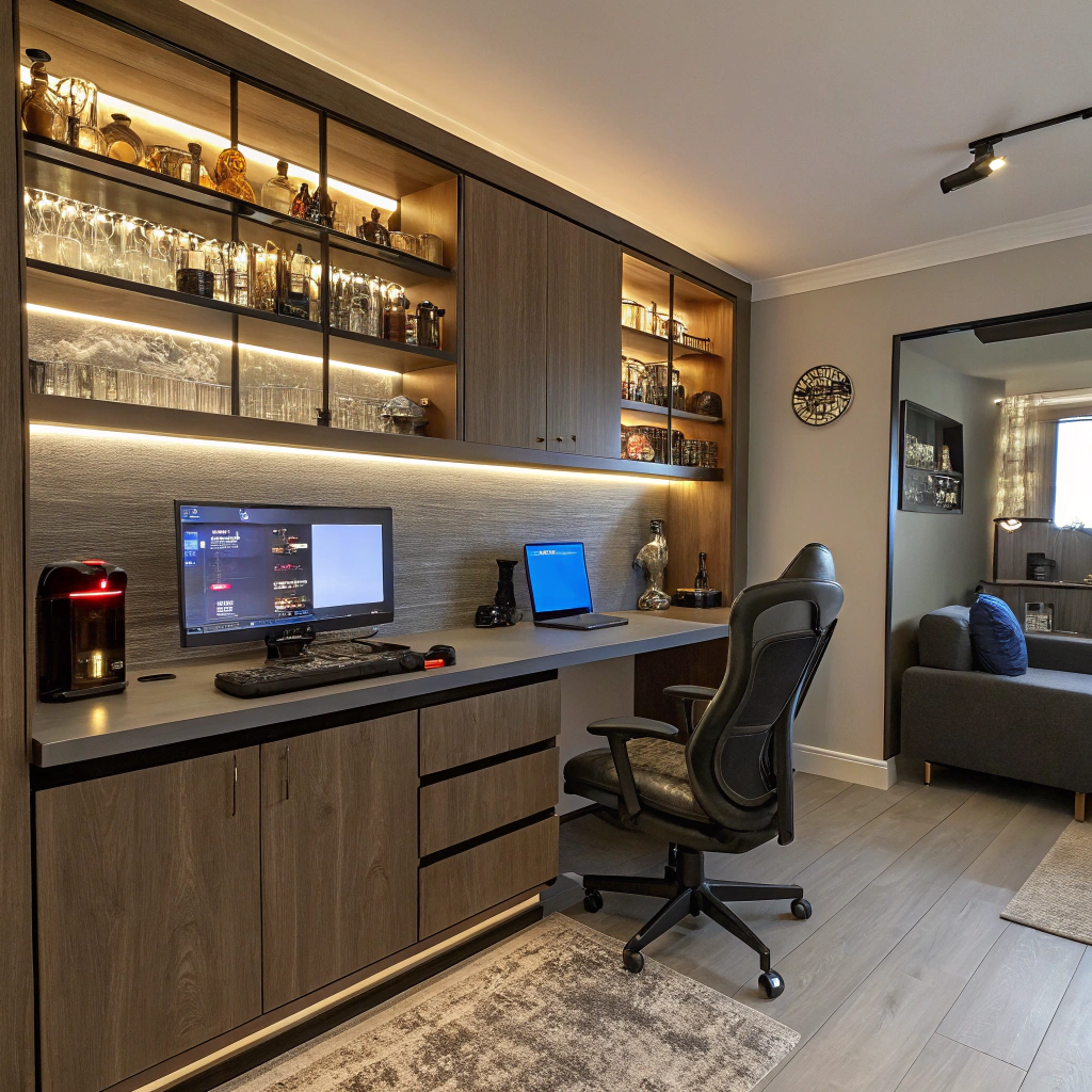 5. The Bar and Office Combo