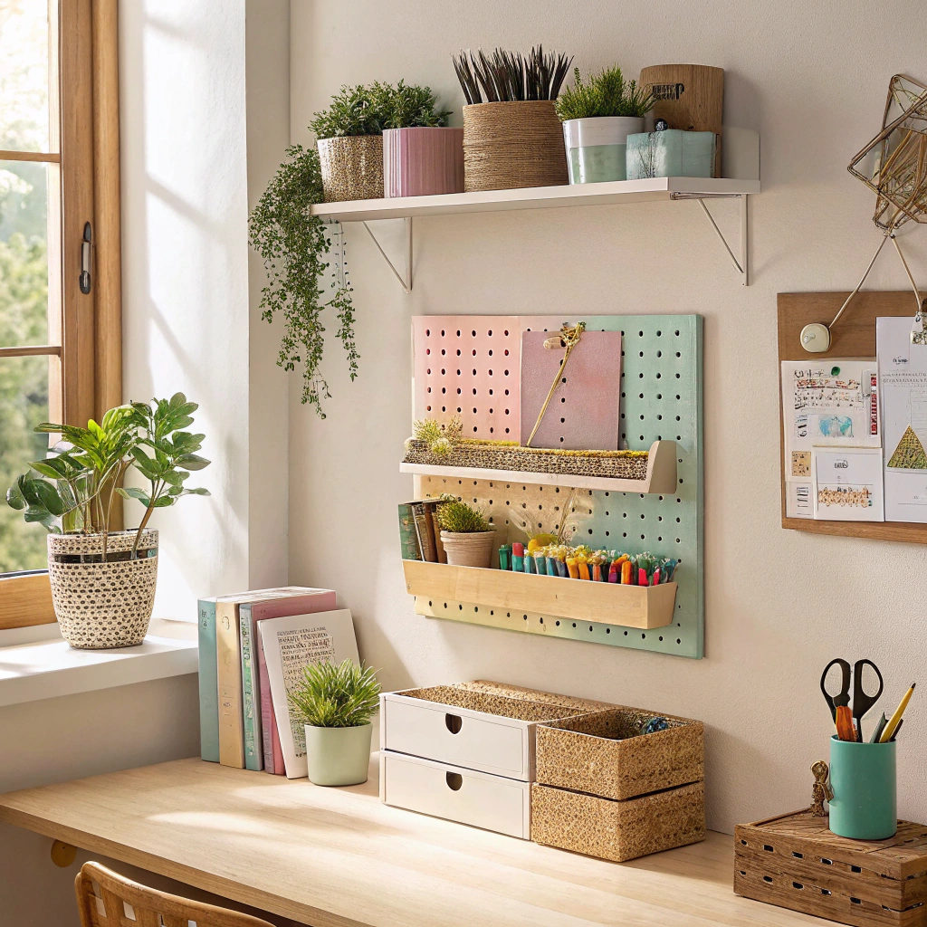 2. Wall-Mounted Storage Solutions