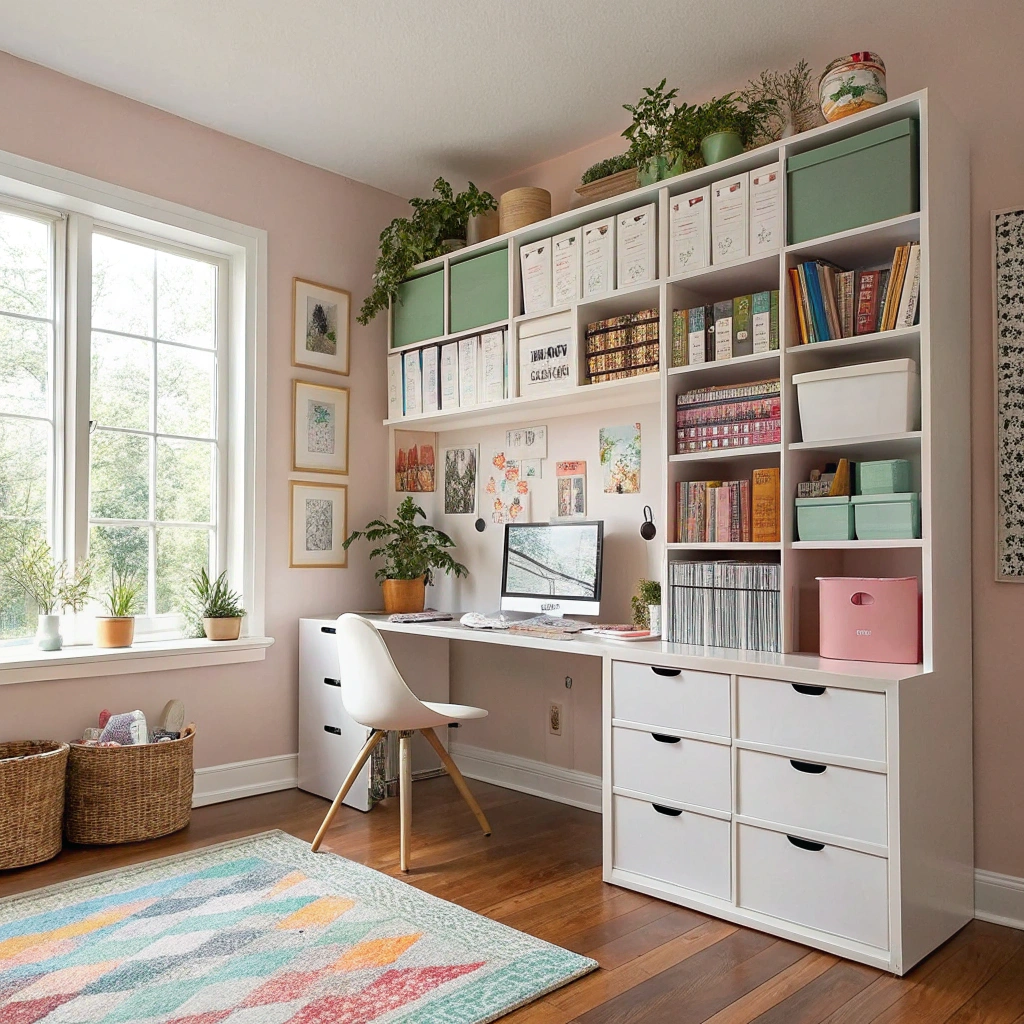 9. Maximize Vertical Space with Shelving Units