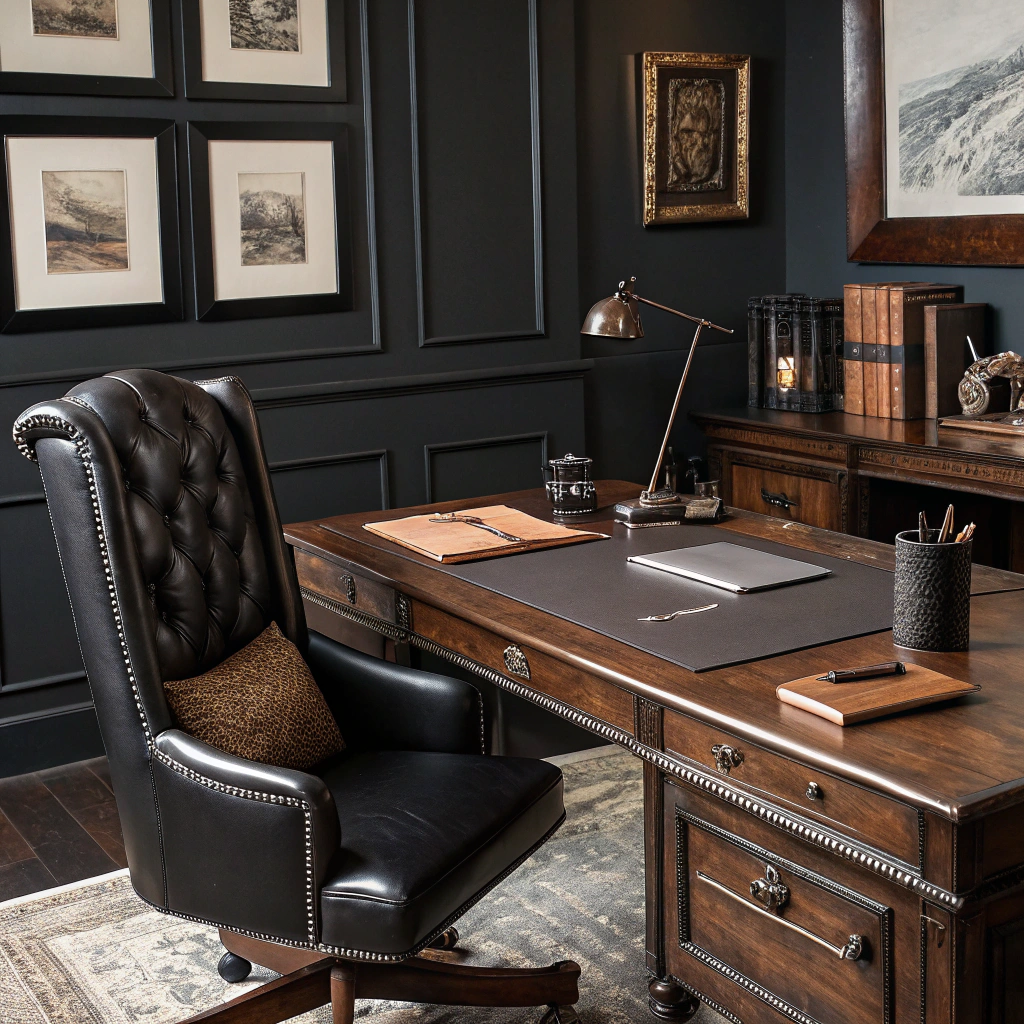 15. Leather-Laden Luxury