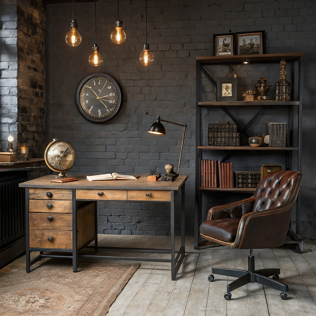 18. Embrace Industrial Style Elegance