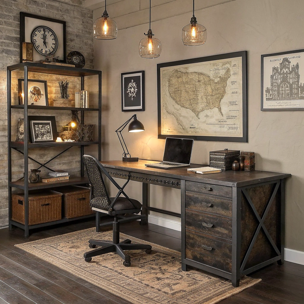 21. The Rustic Industrial Look