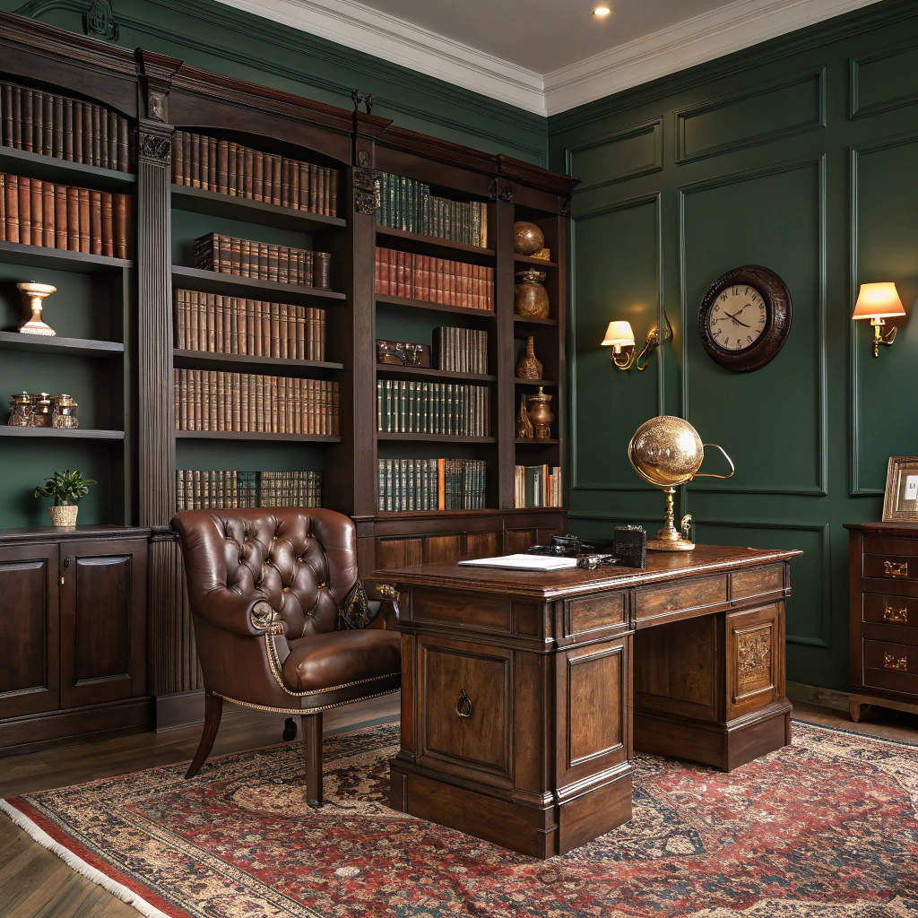 23. The Vintage Library Vibe