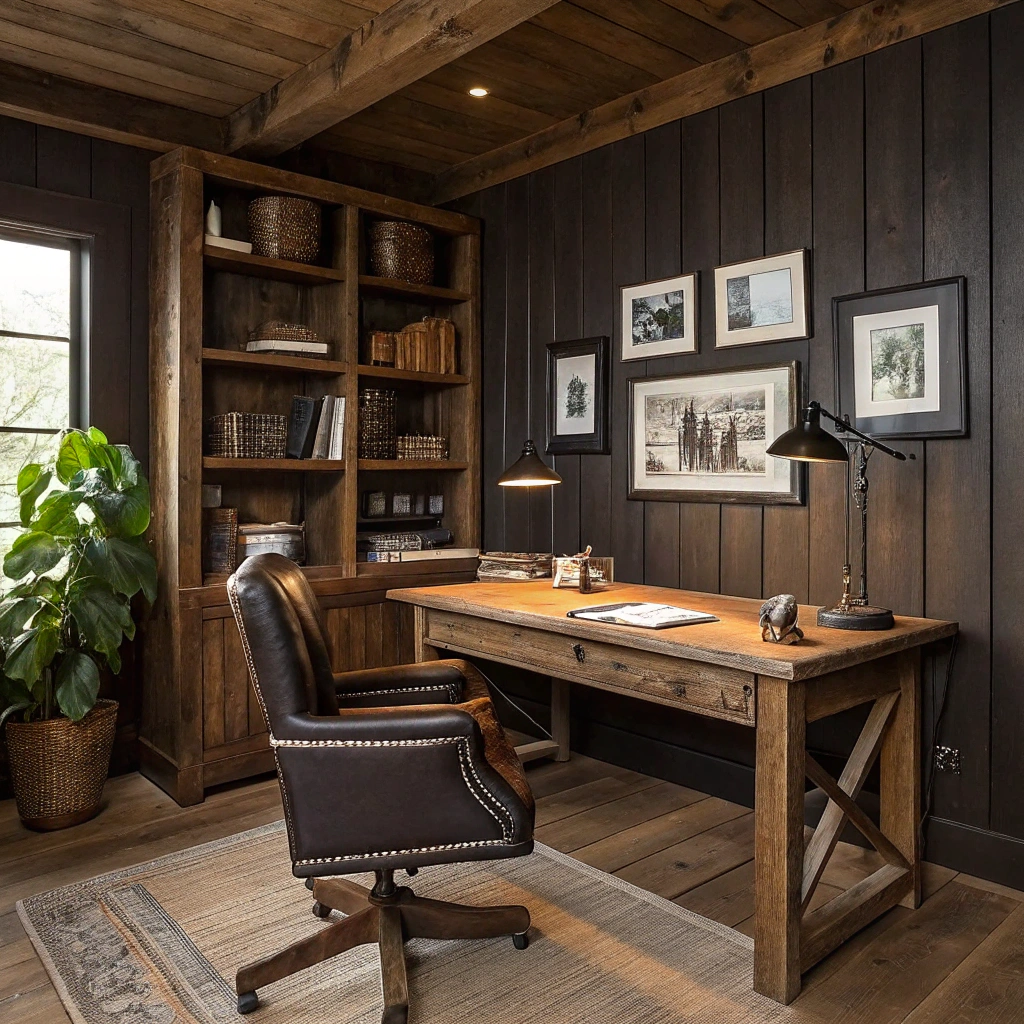 24. The Rustic Retreat: Wooden Wonders