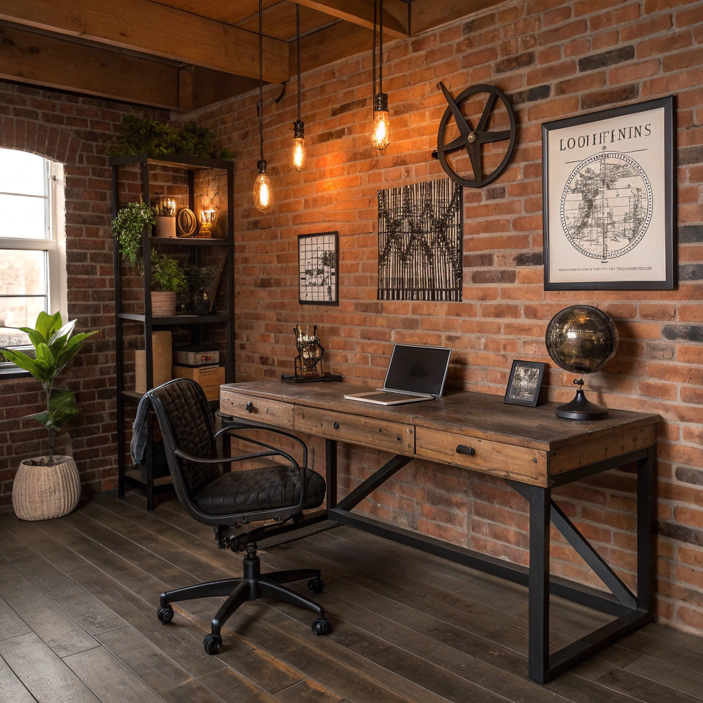 3. Rustic Industrial Vibe