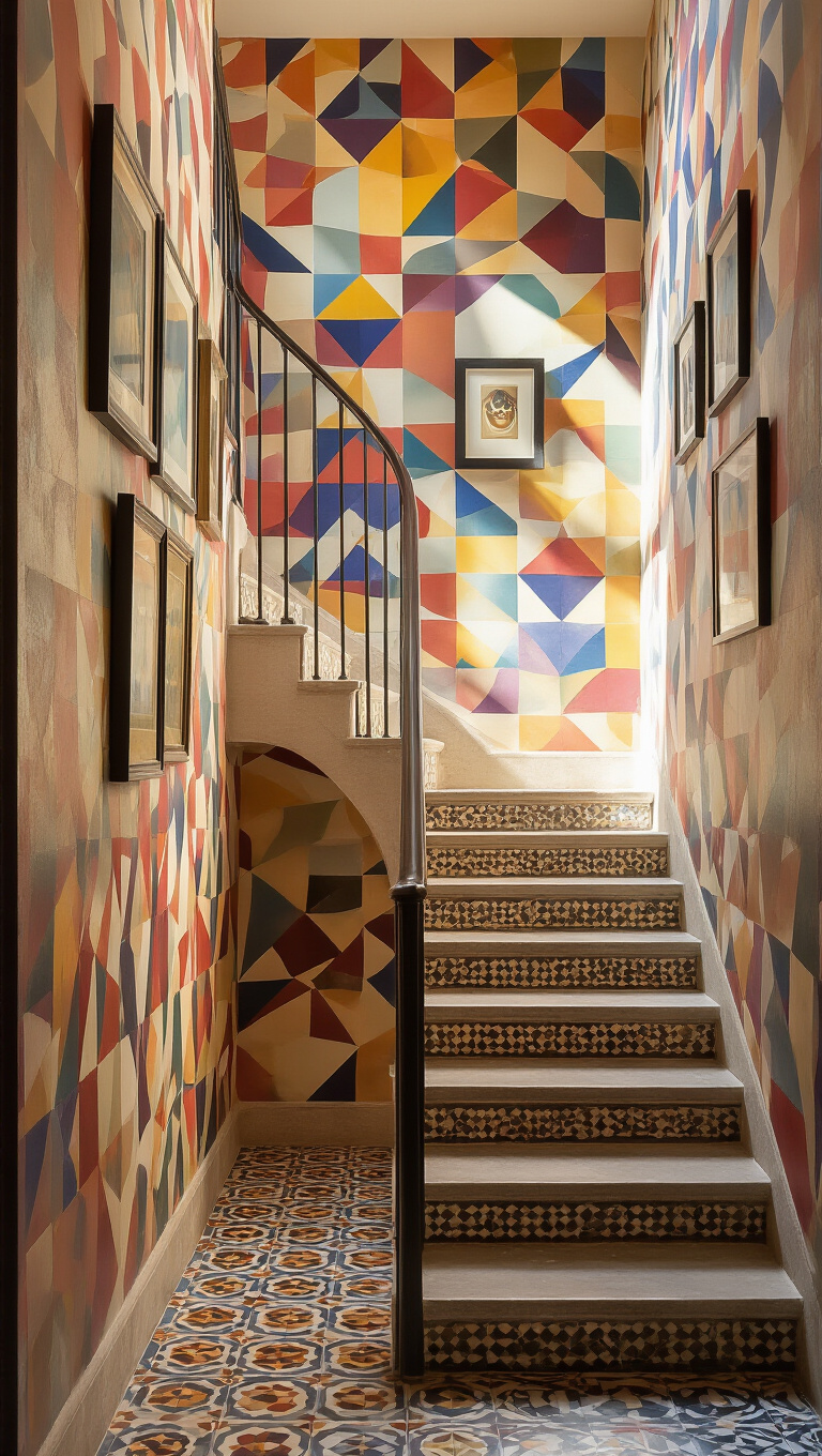 11. Invigorate with Bold Geometric Patterns