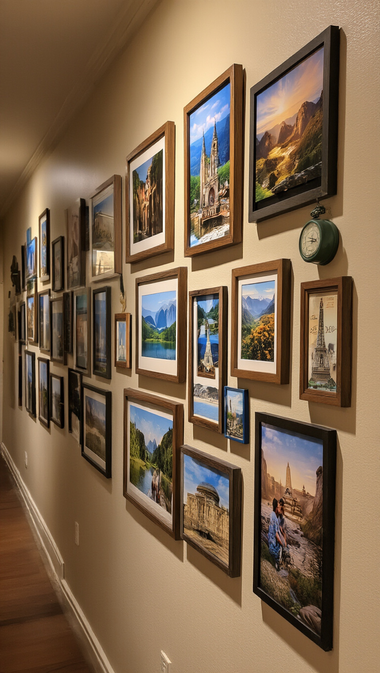 9. Showcase Your Story with Themed Gallery Walls