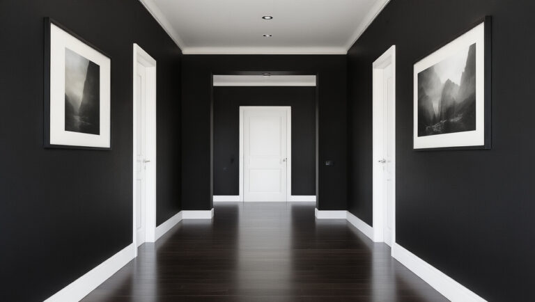 black_hallway_with_white_doors___perfect_dark_wall_design_featured
