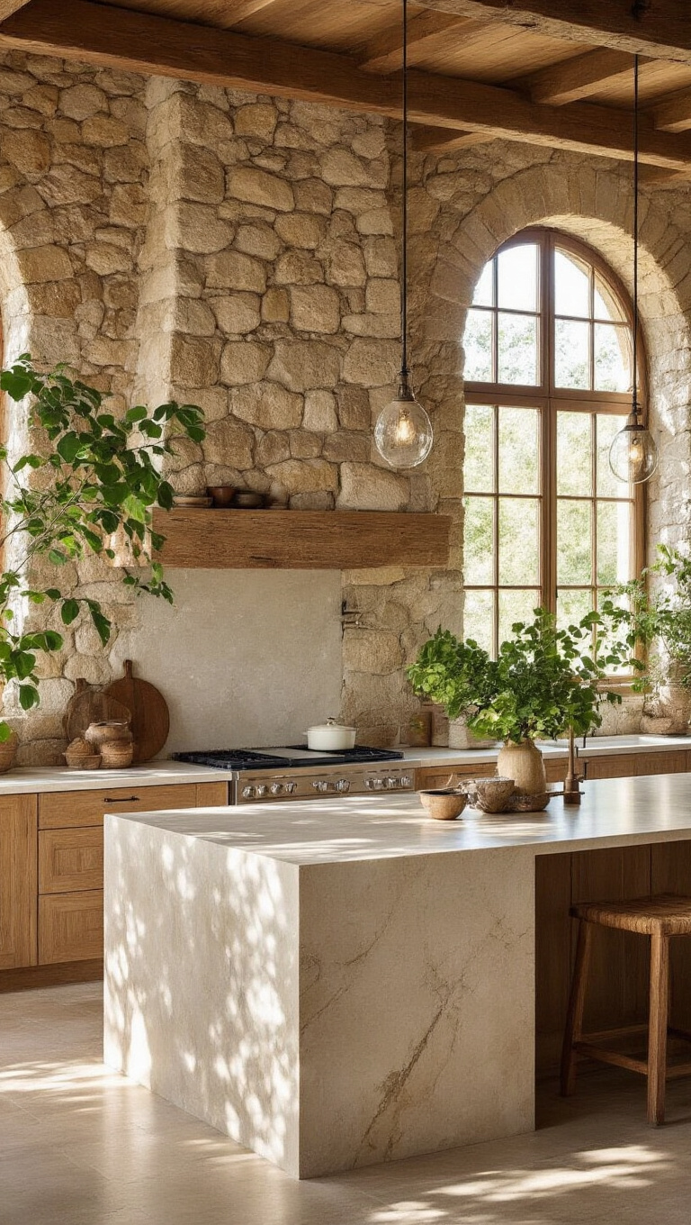 12. Blend Natural Stone Features