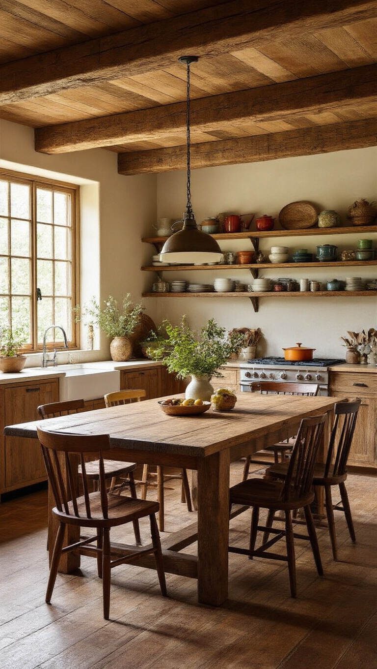 5. Incorporate Rustic Wood Accents