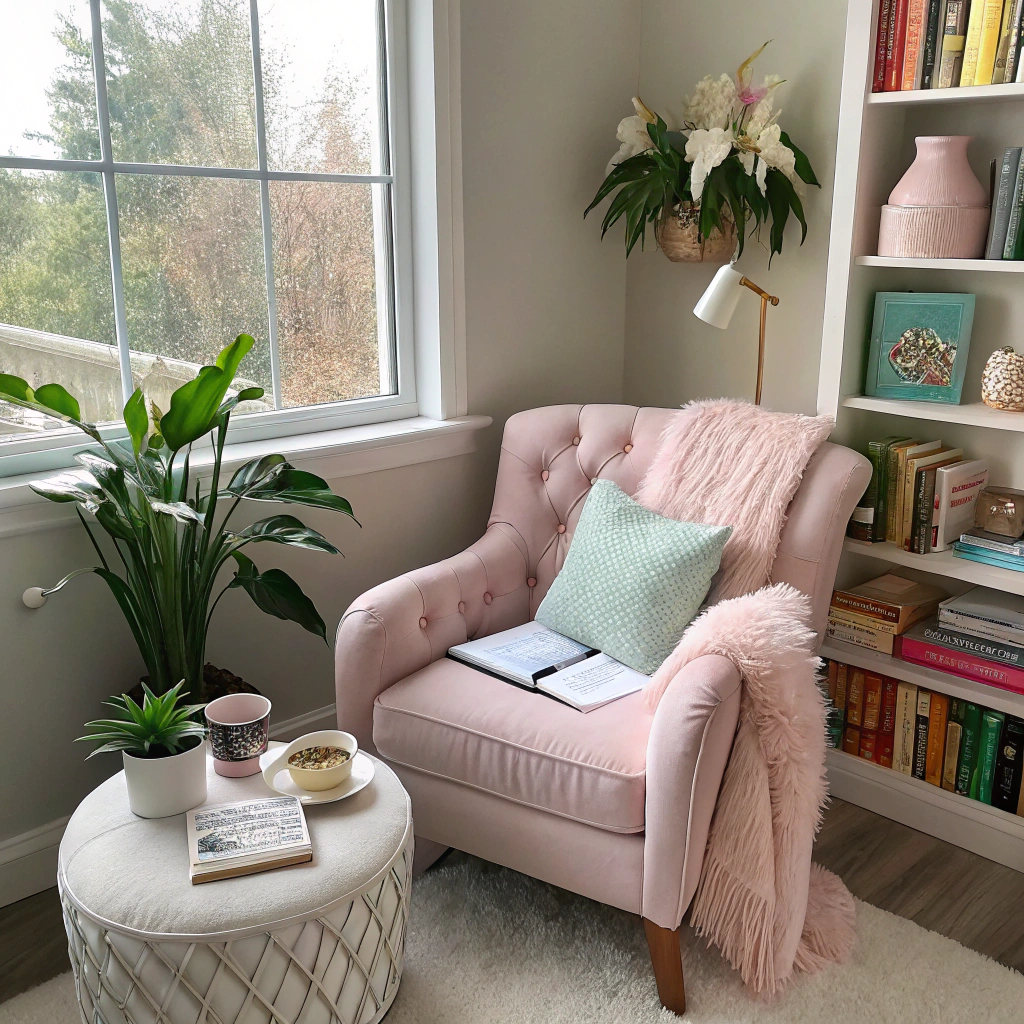 1. Create a Cozy Reading Nook
