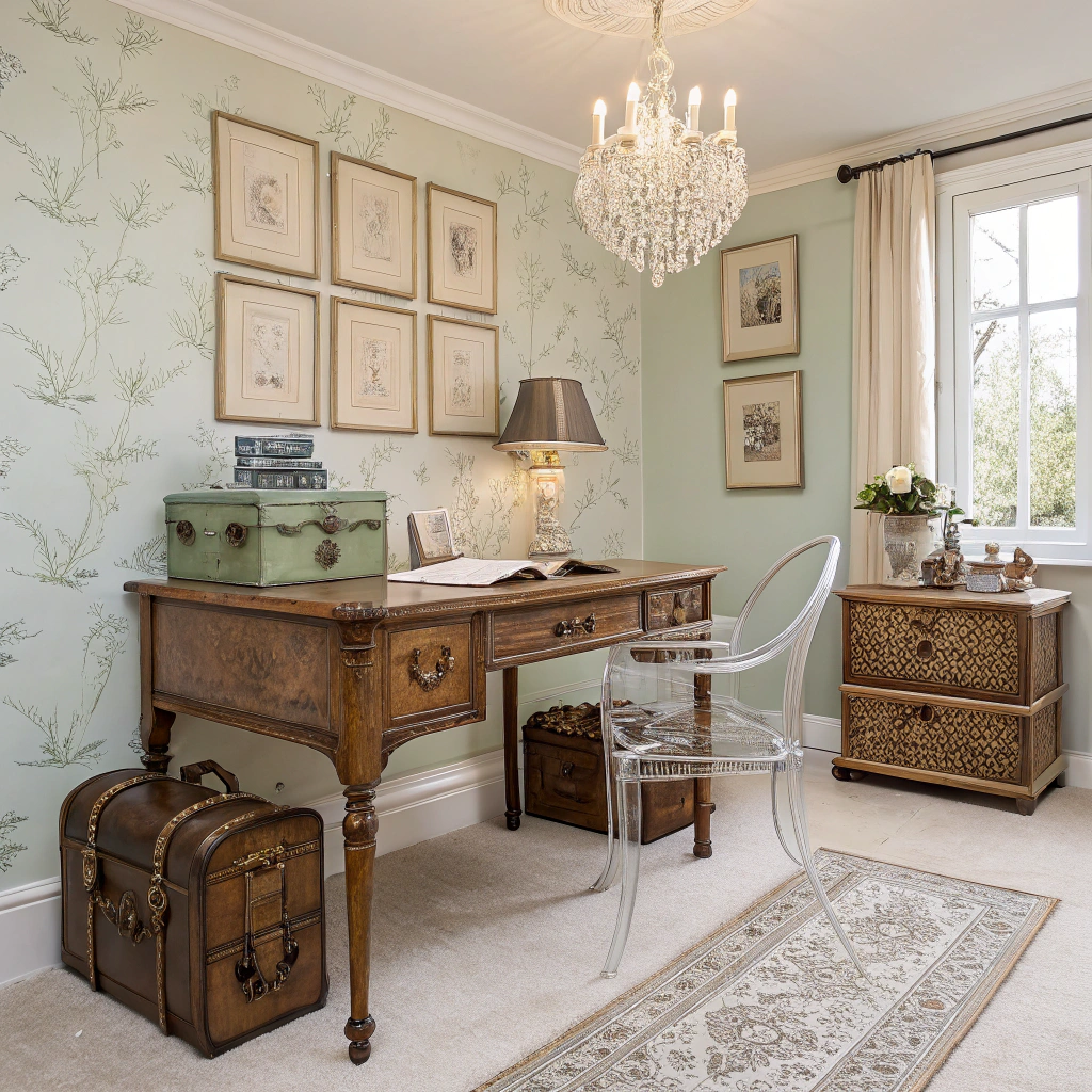 15. Vintage Glamour with a Modern Twist