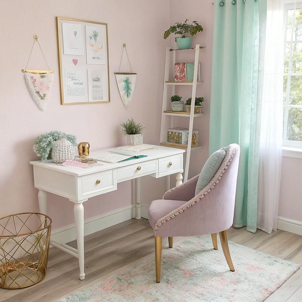 5. Chic Pastel Sanctuary