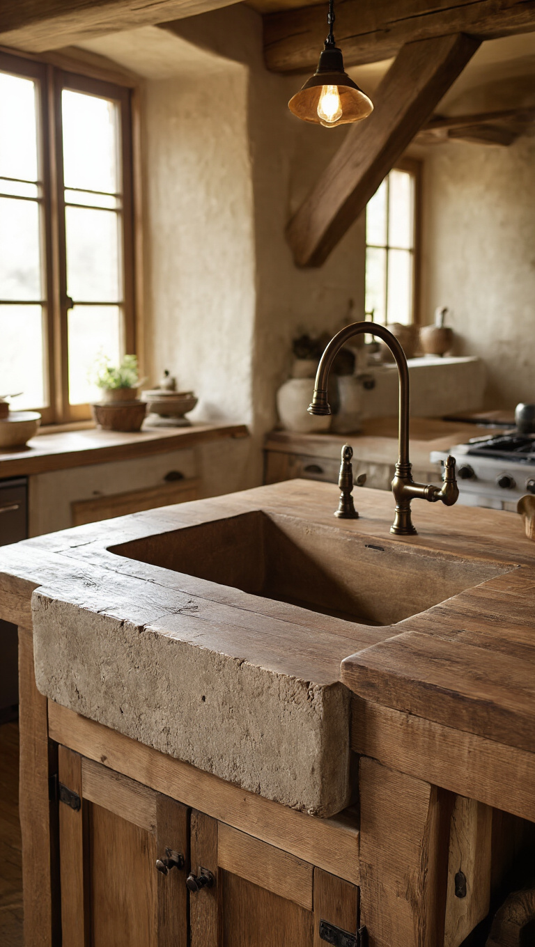 10. Reclaimed Material Sinks: Eco Chic and Character