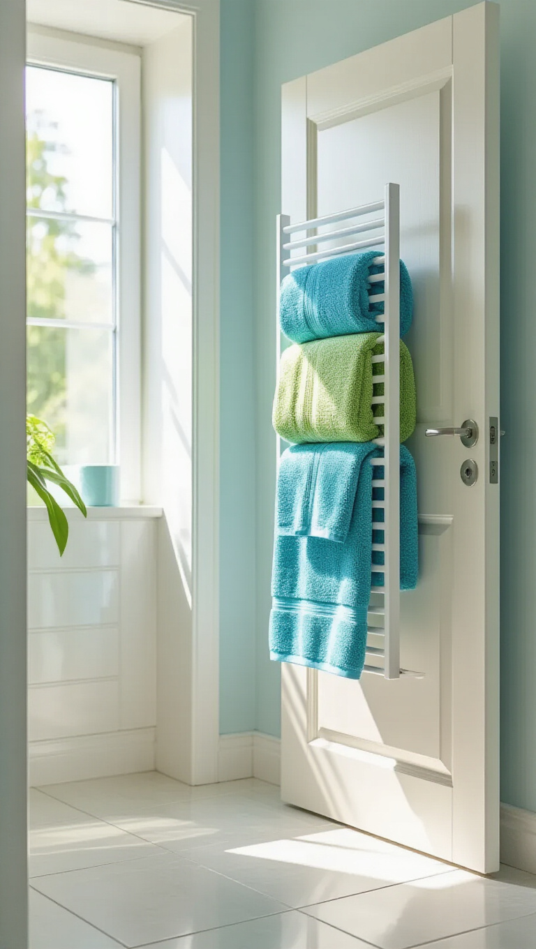 1. Over-the-Door Towel Racks