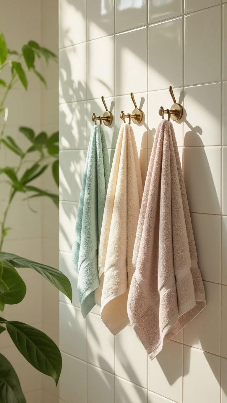 4. Utilize Towel Hooks for Maximum Flexibility