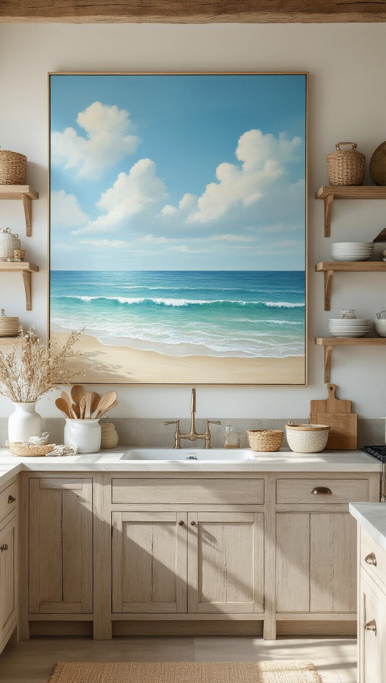 12. Enhance Ambiance with Seascape Art