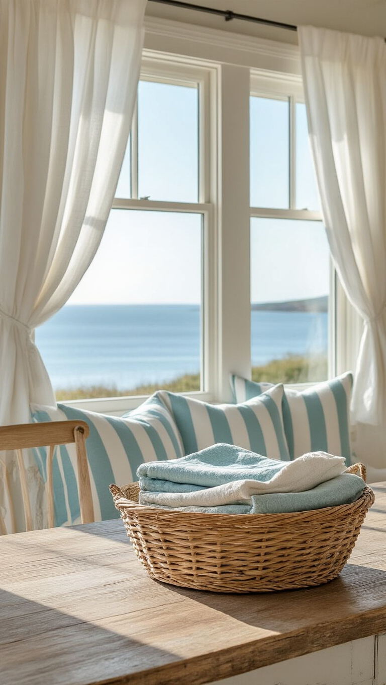 5. Add Breezy Textiles for a Fresh Look