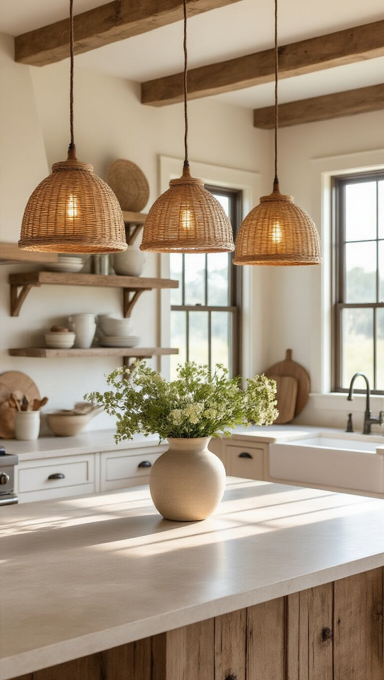 6. Illuminate with Pendant Lighting