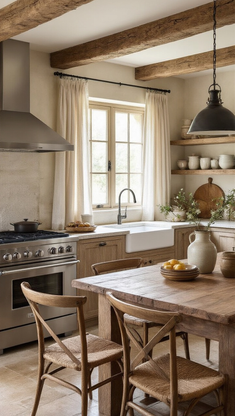 4. Contrasting Textures: Balancing Rugged and Sleek