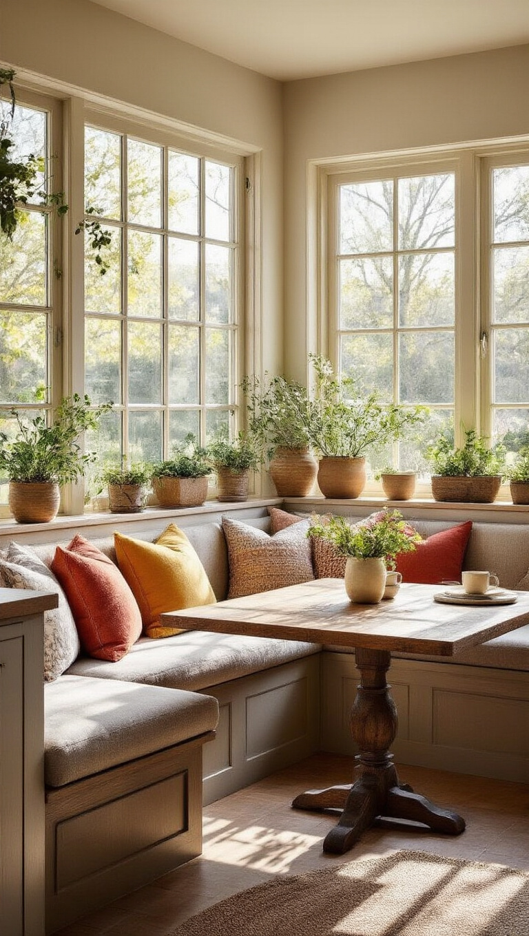 9. Cozy Corner Seating: Inviting Comfort with Contemporary Flair