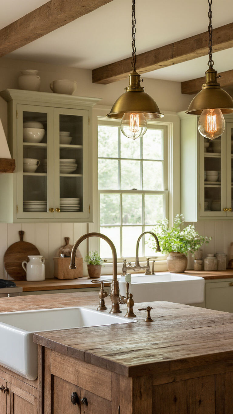 2. Incorporate Vintage-Inspired Fixtures