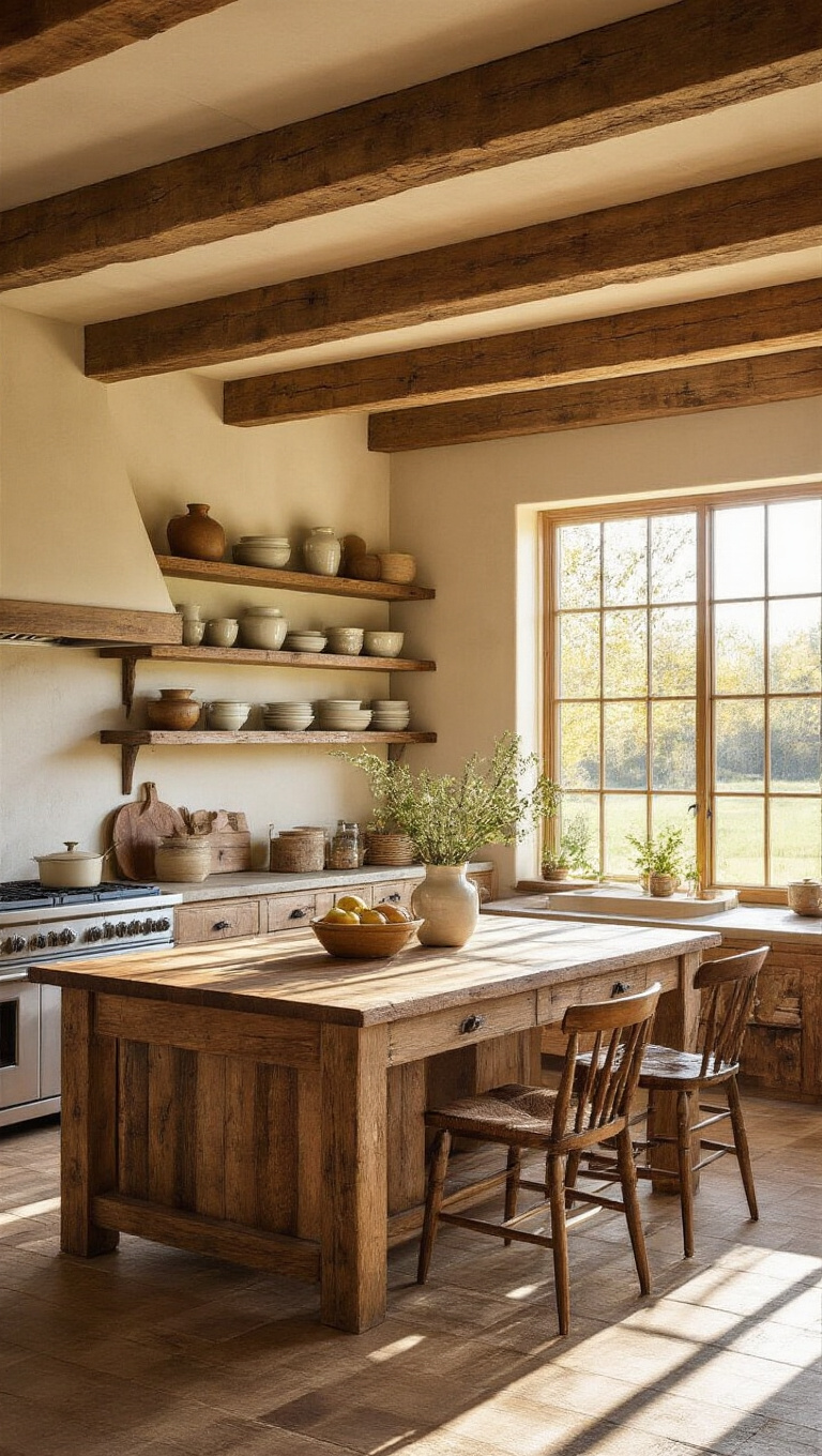 1. Embrace the Warmth of Rustic Wooden Accents