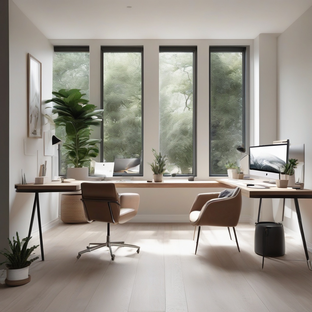 15. Maximize Productivity with Shared Home Office Ideas