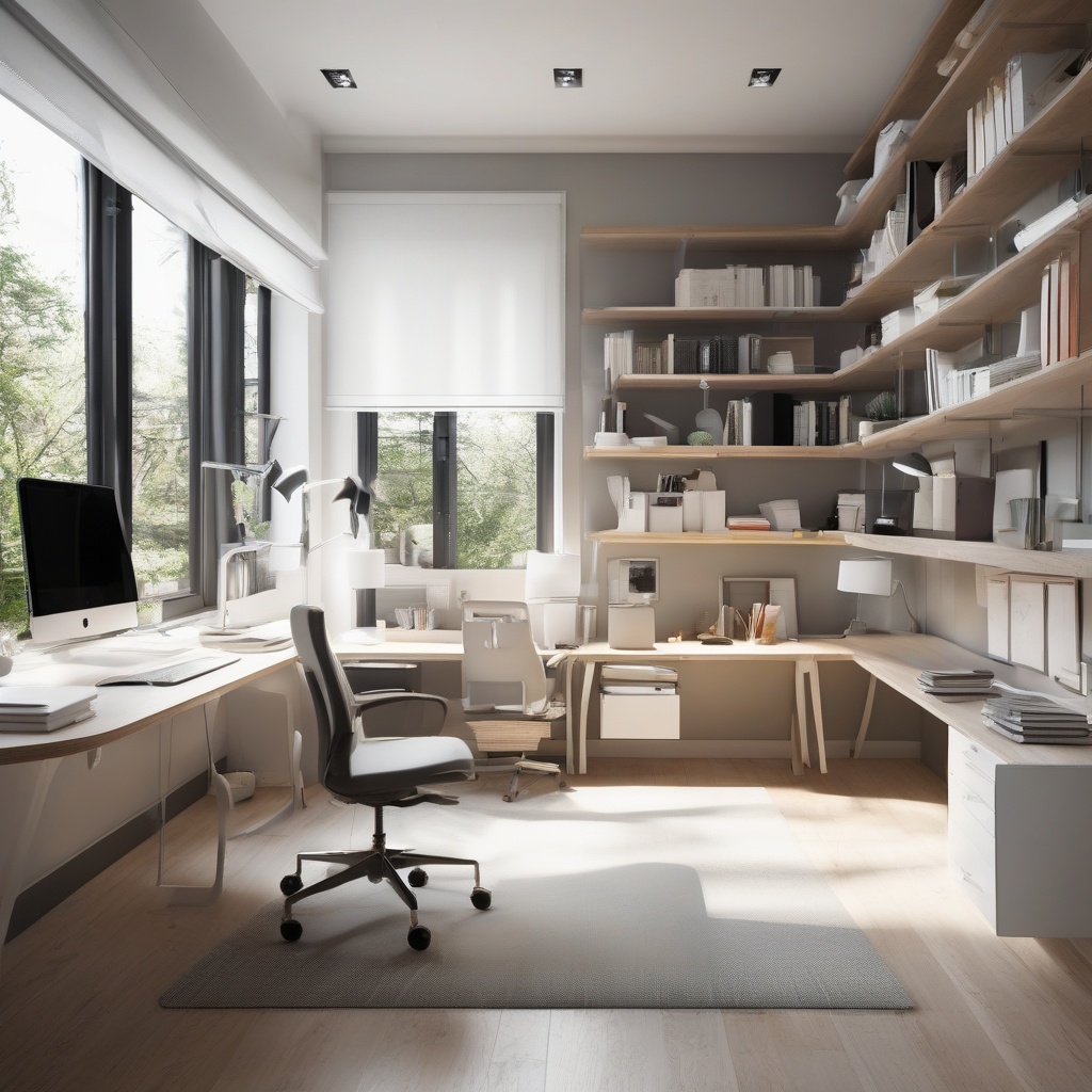 3. Creating a Shared Home Office Layout