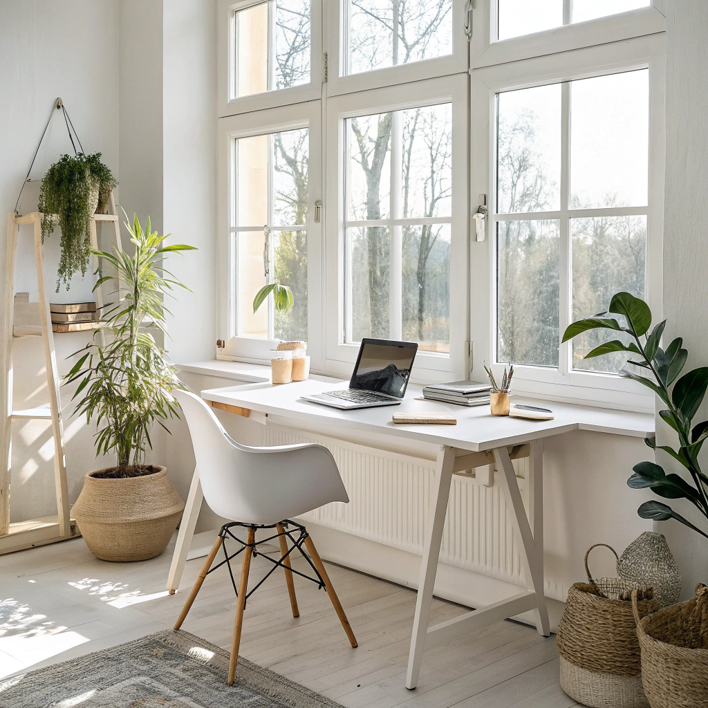 14. Natural Light: Your Best Friend in Home Office Space