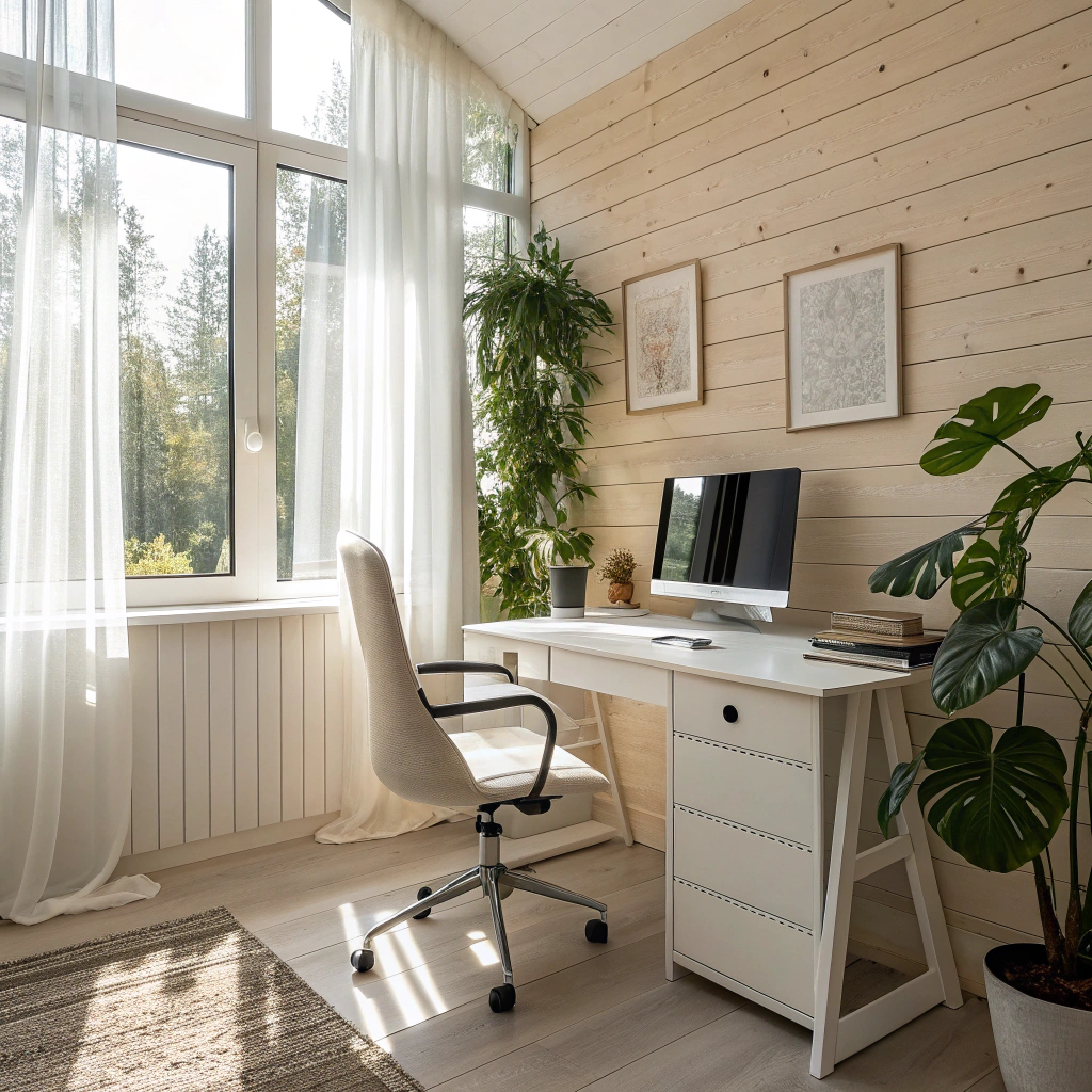 4. Embracing Natural Light for a Bright Home Office Space