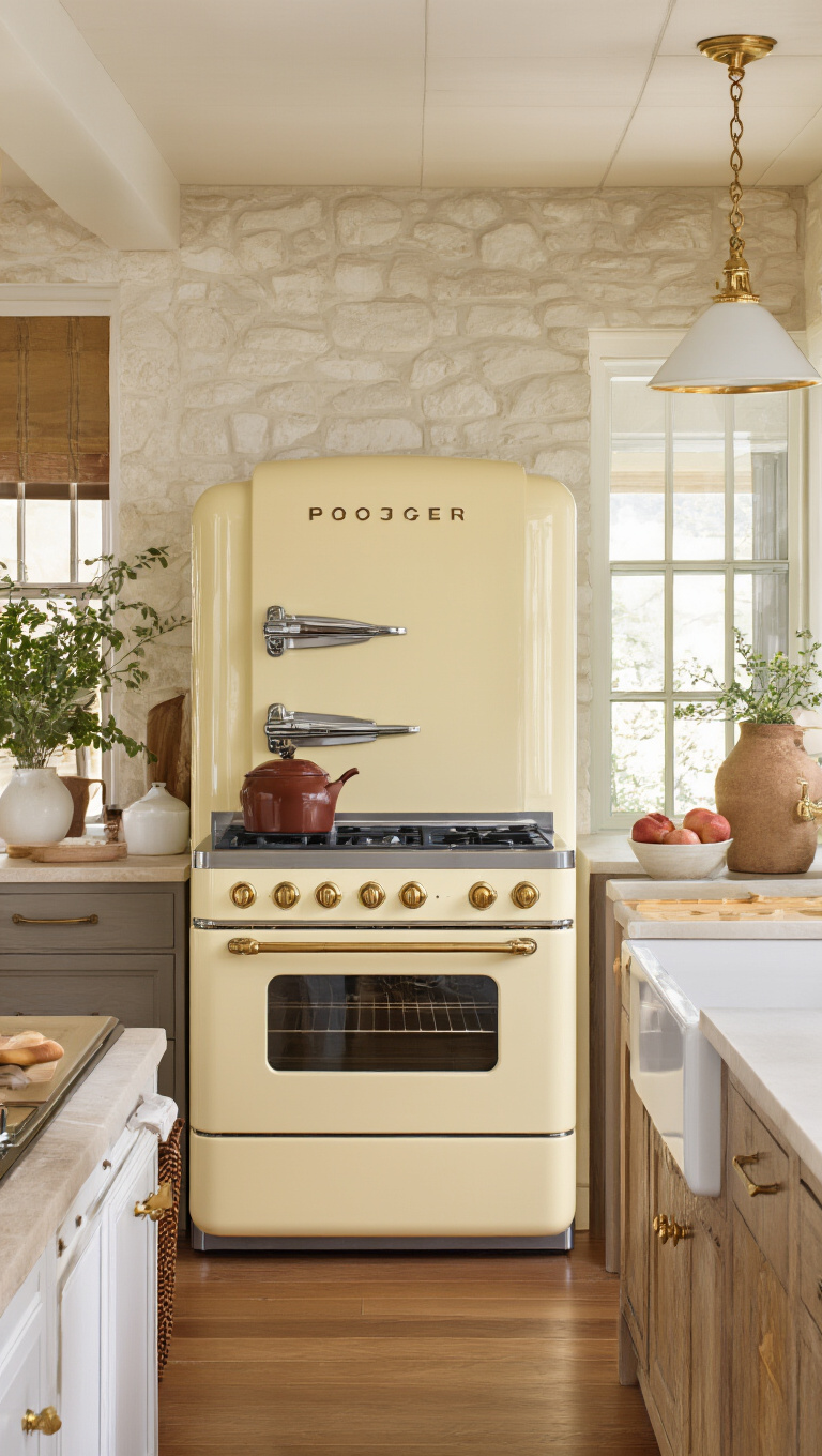 10. Vintage Appliances: Nostalgia Meets Modern Functionality