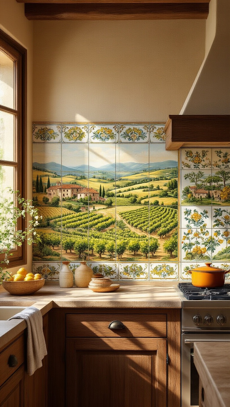 2. Ceramics Chic: Handmade Tiles for a Classic Touch