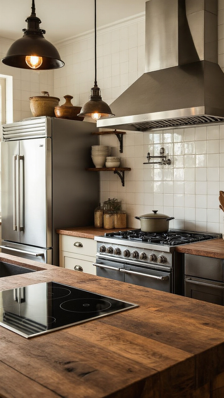 7. Captivating Contrasts: Blend of Modern and Vintage