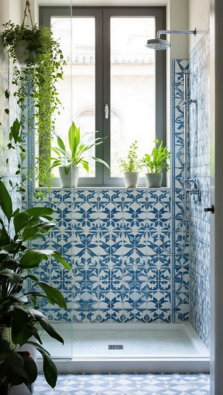 4. Artistic Tile Patterns for a Stylish Ambience