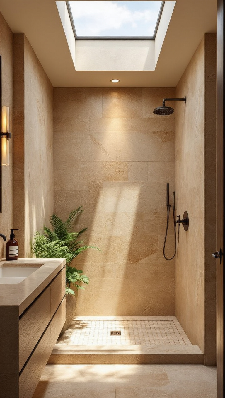 7. Accent with Natural Stone Elements