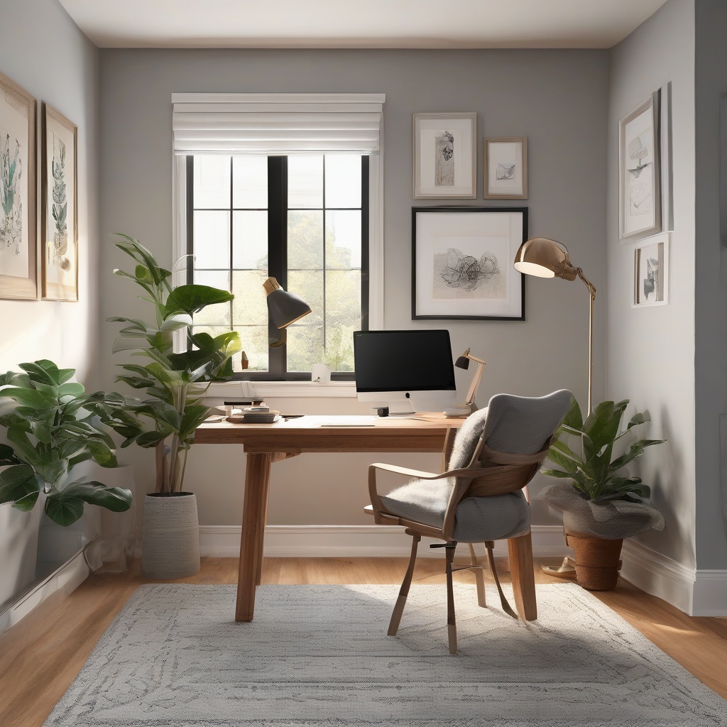 1. Creating a Cozy Home Office Setup