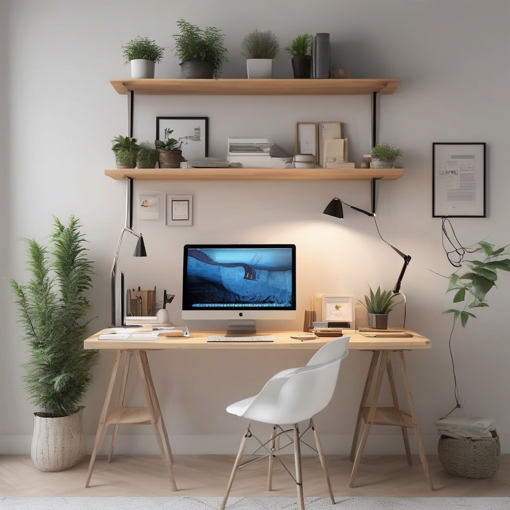 13. Optimize Your Desk Space