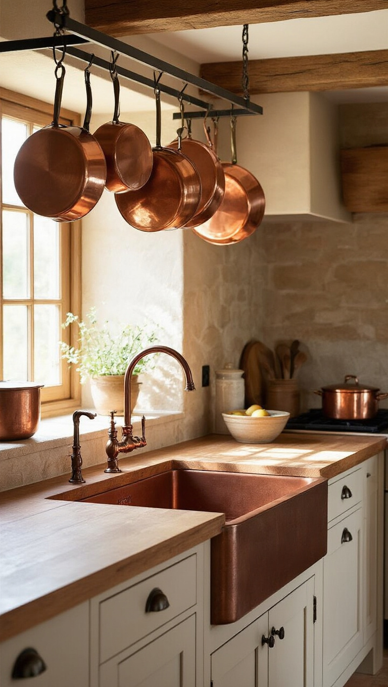 6. Inviting Warmth with Copper Accents