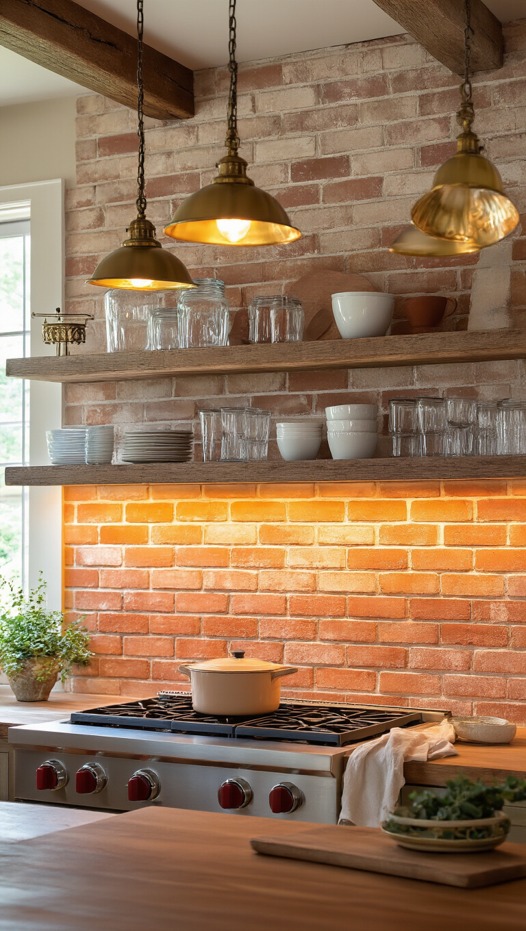 8. Ombre Brick for a Gradient Effect