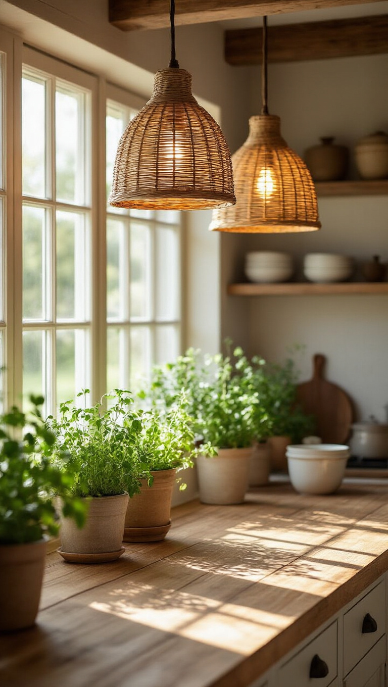 12. Incorporate Natural Fibers for a Breezy Appeal