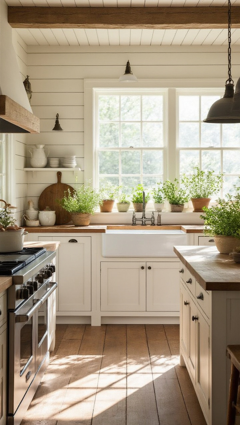 12. Use Shiplap Walls for a Timeless Look