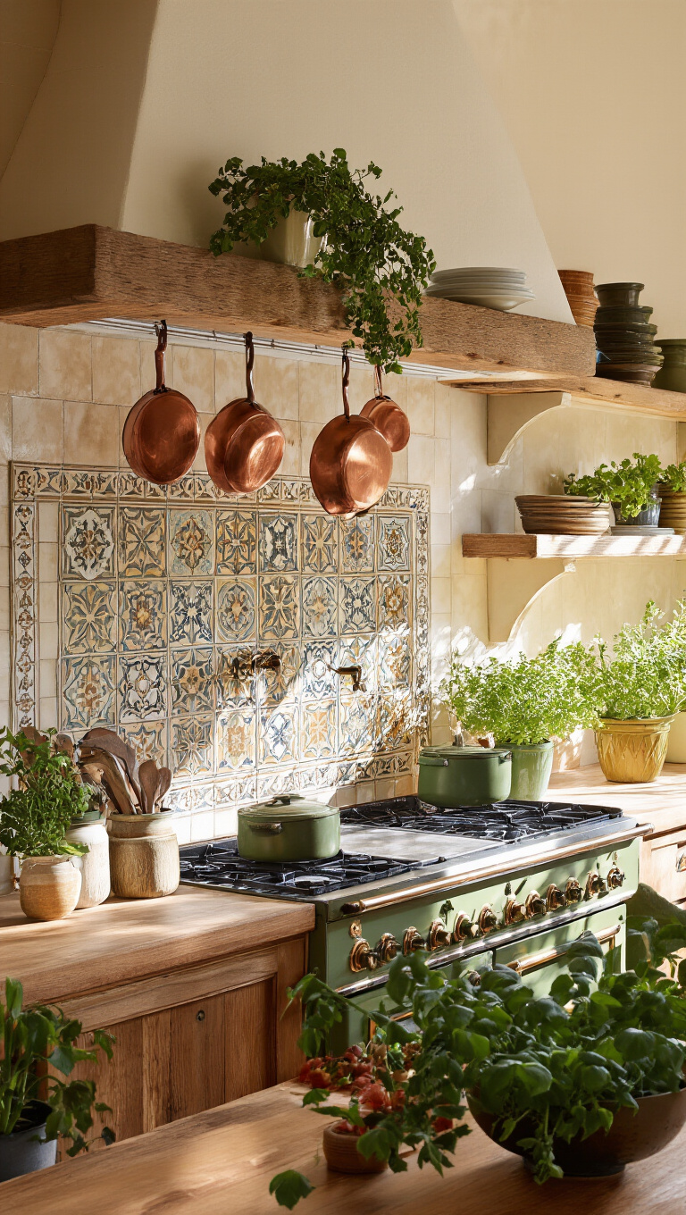 14. Use Decorative Tile Backsplashes for a Pop of Personality