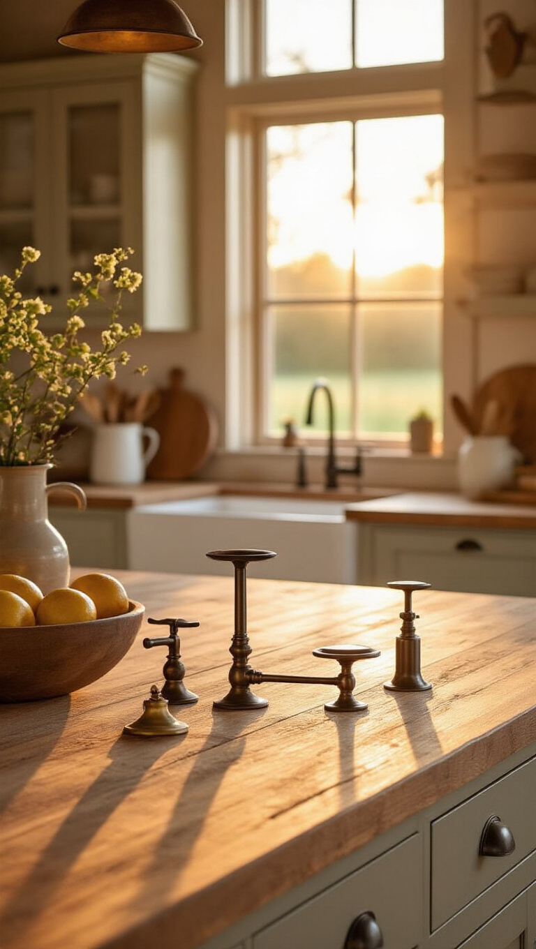 18. Personalize with Custom Cabinet Hardware