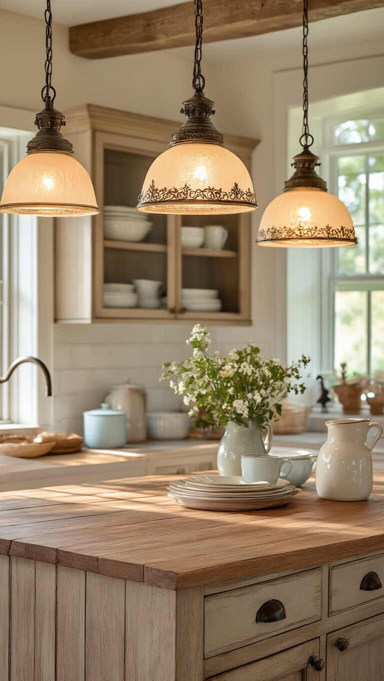 5. Introduce Vintage Lighting Fixtures