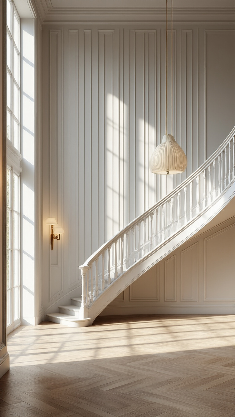 15. French-Inspired Fluted Panel Design