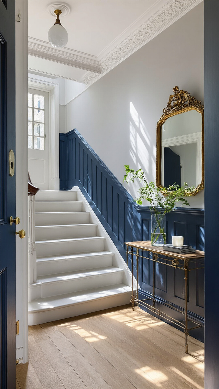 6. Two-Tone Painted Panel Design