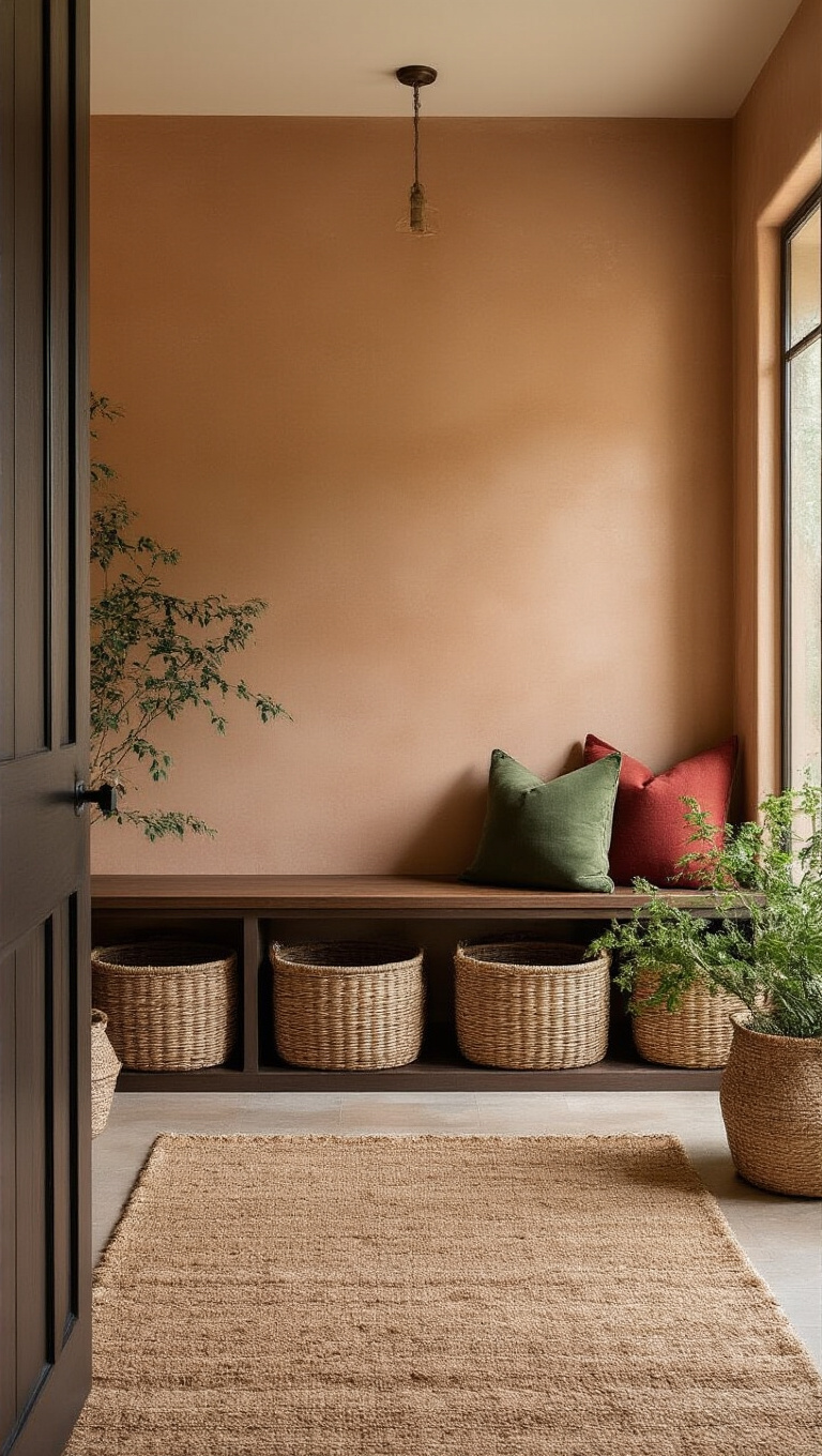 8. Infuse Warmth with Earthy Textures and Tones
